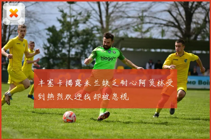丰塞卡揭露米兰缺乏耐心阿莫林受到热烈欢迎我却被忽视