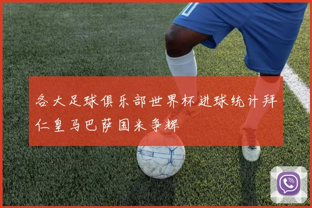 各大足球俱乐部世界杯进球统计拜仁皇马巴萨国米争辉